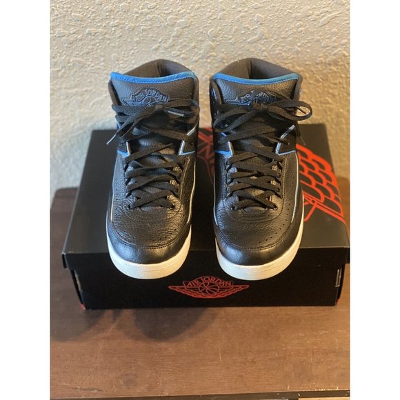 Nike Air Jordan 2 Retro Radio Raheem‎ Size 9.5 2016 Pre-Owned No Box - Picture 1 of 5